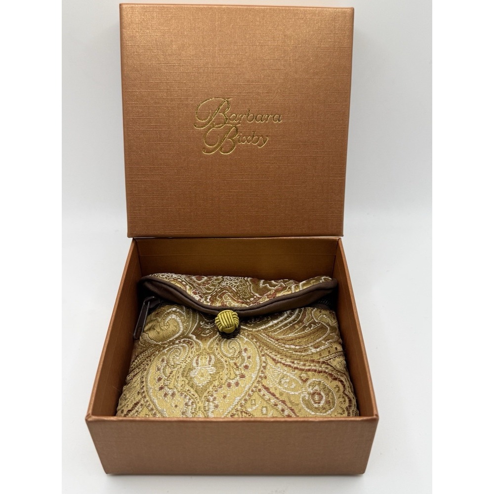 Barbara Bixby Jewelry Box & Pouch Set Case Travel Storage